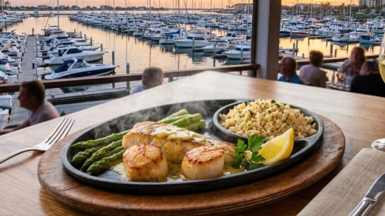 Circles Waterfront Restaurant Menu