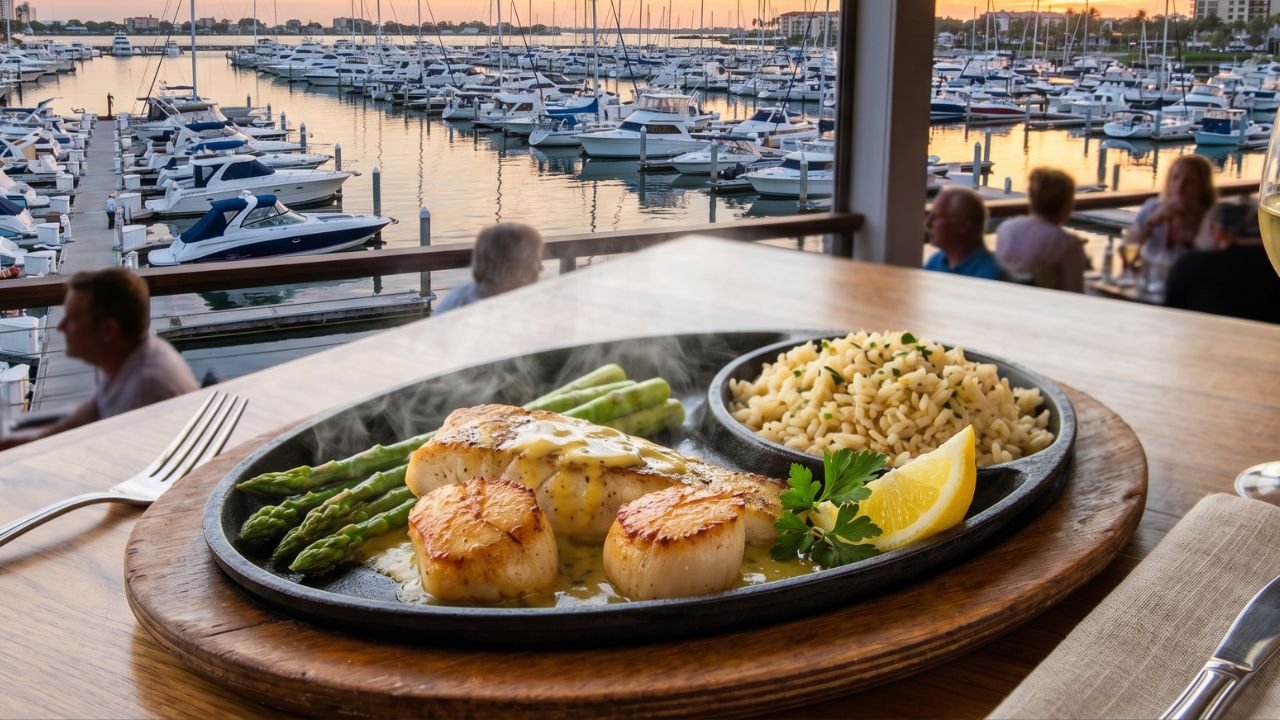 Circles Waterfront Restaurant Menu