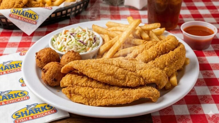 Sharks Restaurant Menu and Prices